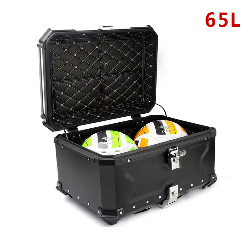 Aluminum Top Case Luggage Box 45L 55L - Bauletto Moto in Alluminio Impermeabile da