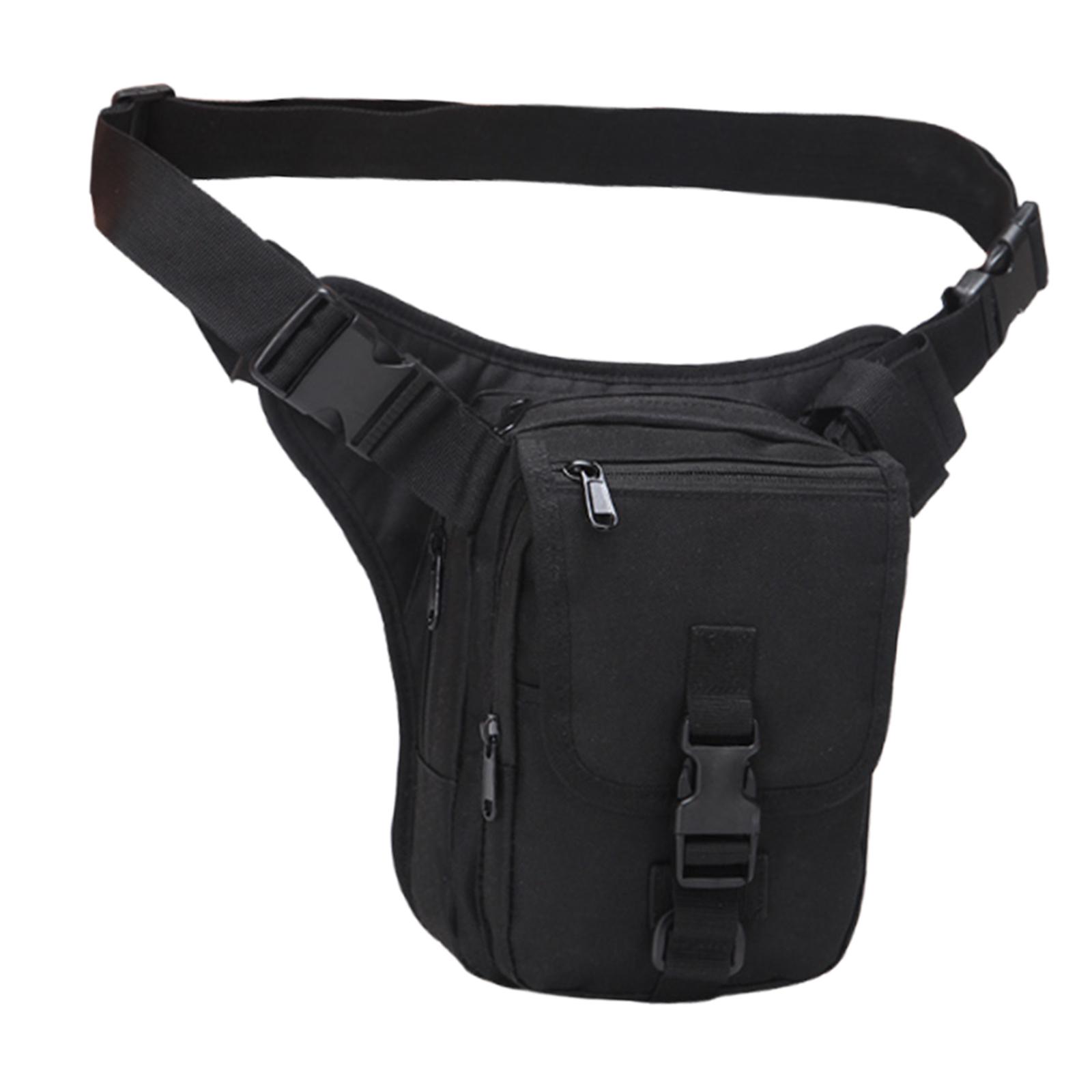 Motorcycle Leg Bag Drop Thigh Pouch - Borsa da Gamba a Tracolla Unisex,