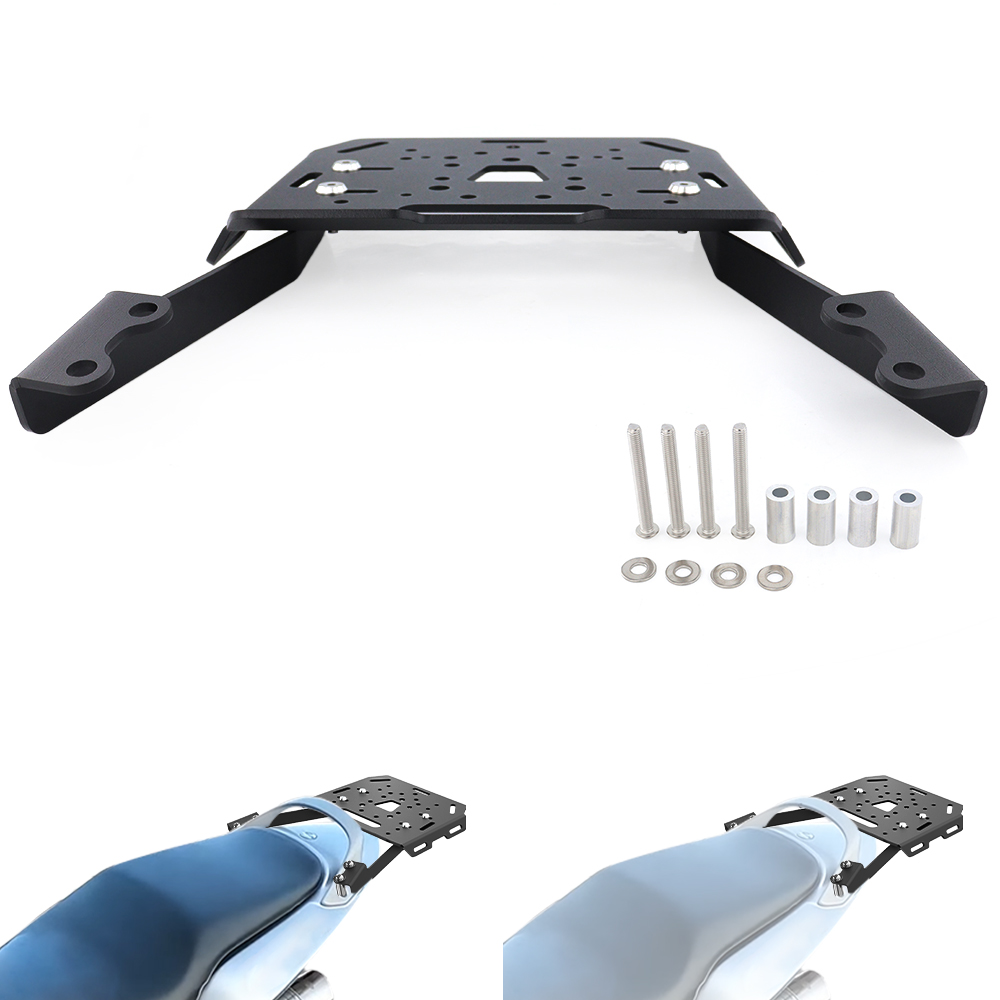 Motorcycle Luggage Rack Rear Carrier Steel - Portapacchi Posteriore Moto Supporto Bauletto Staffa