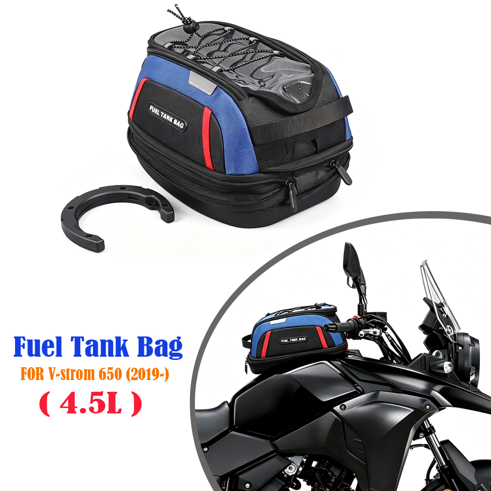 Motorcycle Tank Bag Magnetic Quick Release - Borsa da serbatoio magnetica con sistema