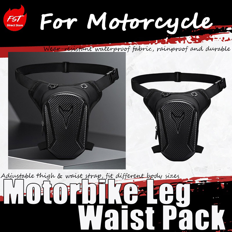 Motorcycle Leg Bag Drop Thigh Pouch - Borsa da gamba impermeabile per motociclisti,
