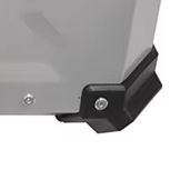 Aluminum Top Case Luggage Box 45L 55L - Bauletto posteriore per moto, contenitore portaoggetti