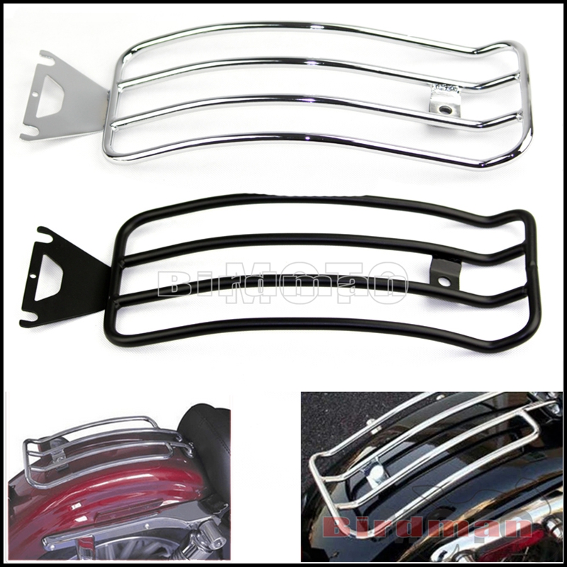 Motorcycle Luggage Rack Rear Carrier Steel - Moto Parafango Posteriore Portapacchi Mensola di