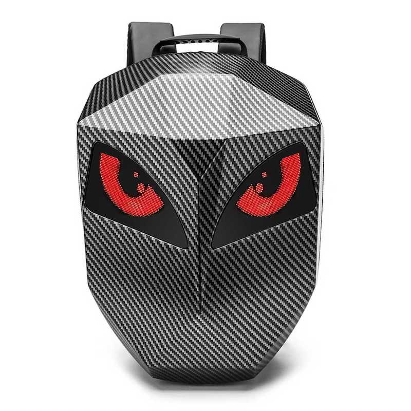 Motorcycle Helmet Backpack Waterproof Led - Zaino LED Smart Ironman per uomo