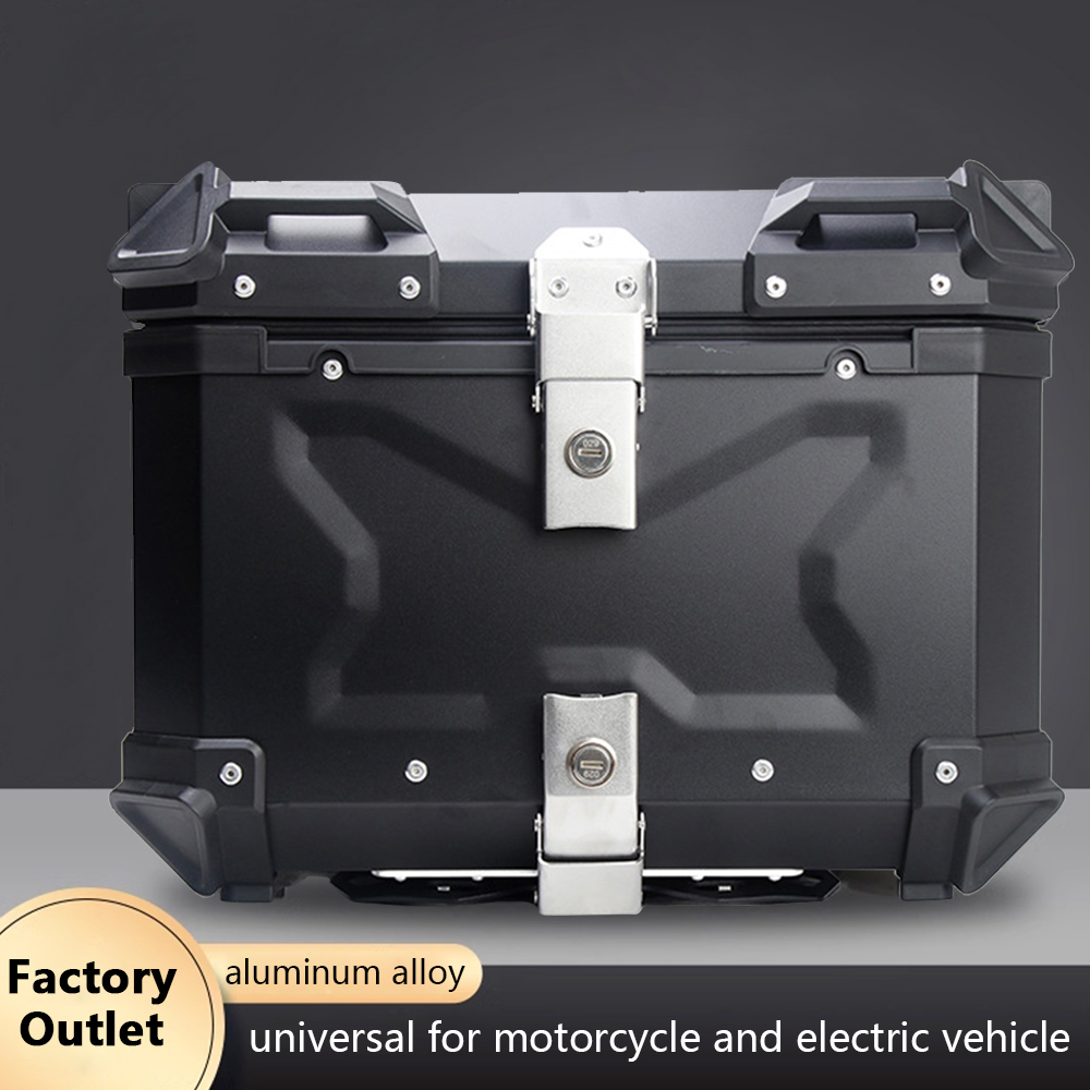 Aluminum Top Case Luggage Box 45L 55L - 45L 55L 65L 80L 100L scatola