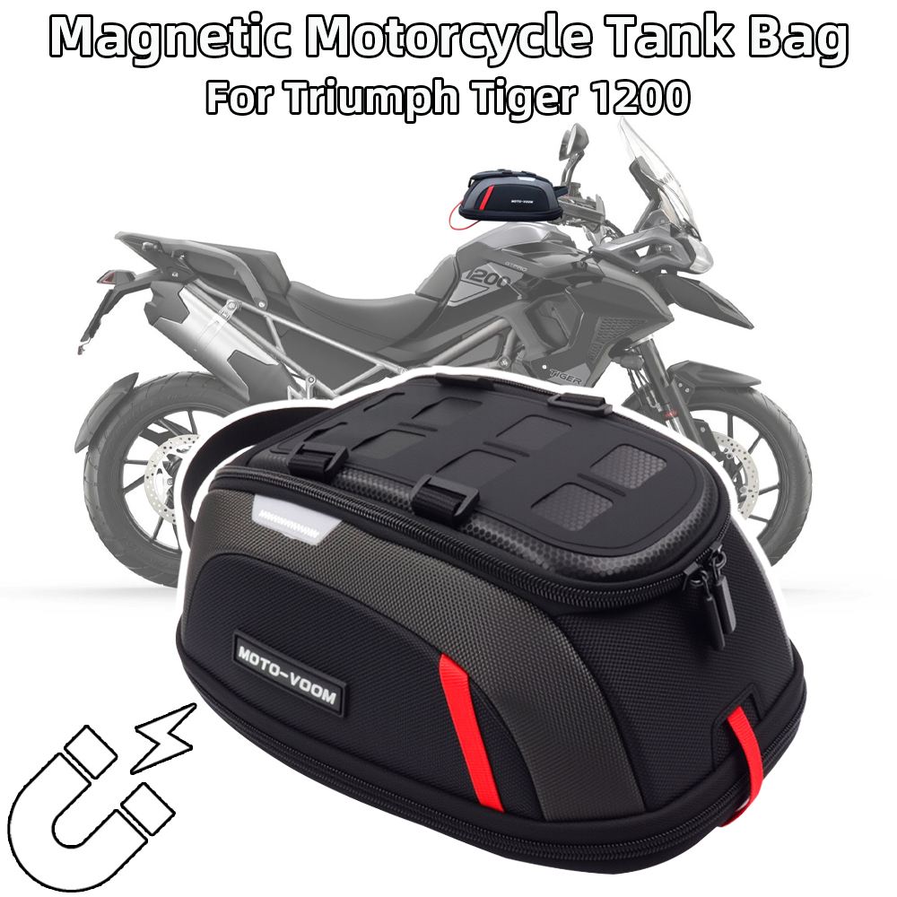 Motorcycle Tank Bag Magnetic Quick Release - Borsa Magnetica da Serbatoio per Moto