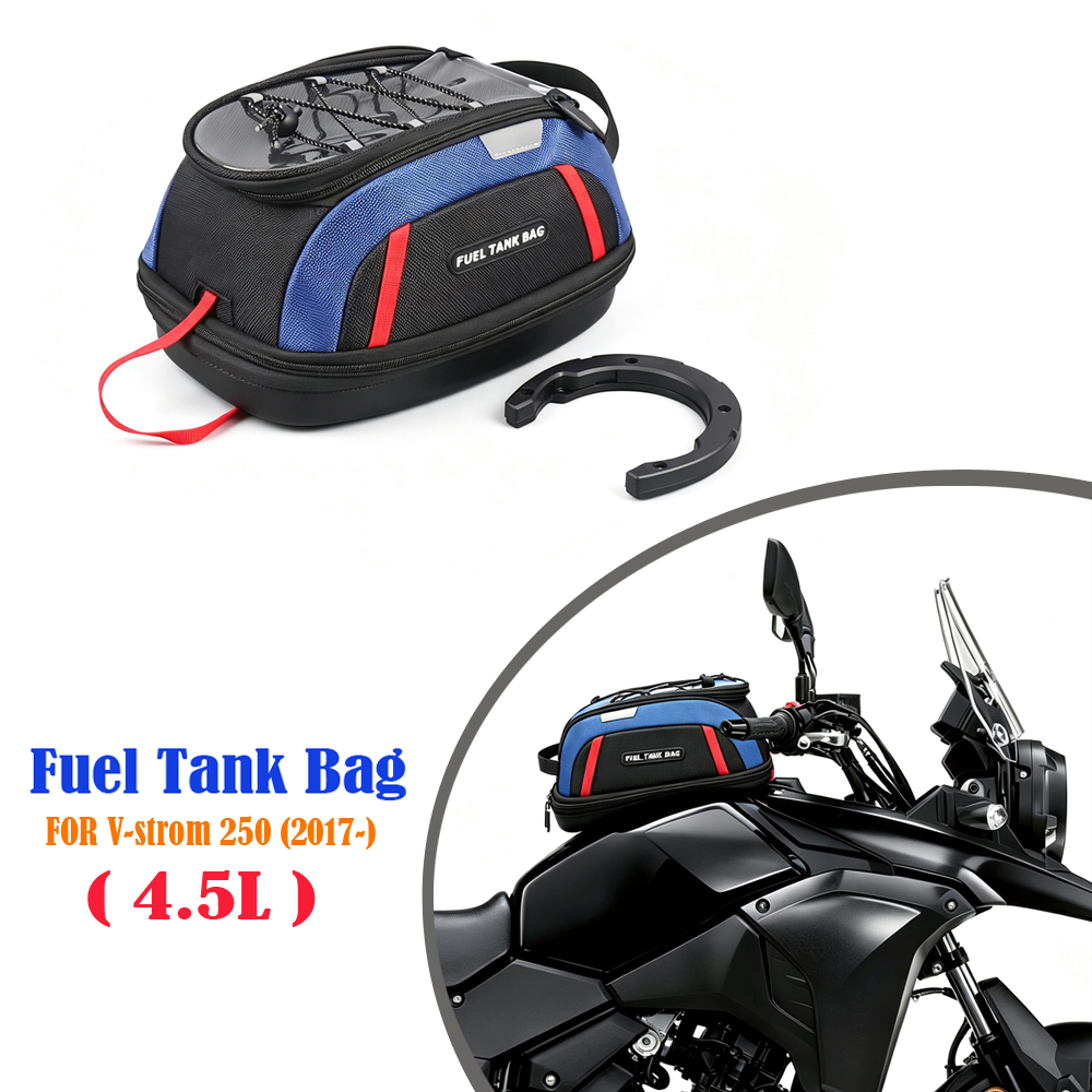Motorcycle Tank Bag Magnetic Quick Release - Borsa da serbatoio magnetica con sistema