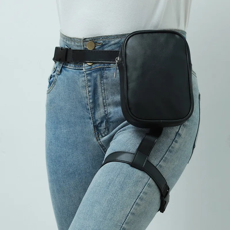 Motorcycle Leg Bag Drop Thigh Pouch - Borsa da gamba da donna Peicees