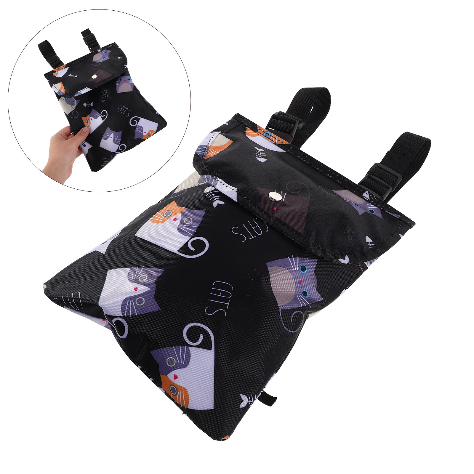Waterproof Motorcycle Handlebar Bag Pouch - Borsa anteriore per bici elettrica, grande