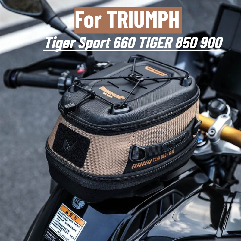 Motorcycle Tank Bag Magnetic Quick Release - Borsa da Serbatoio Magnetica per TRIUMPH