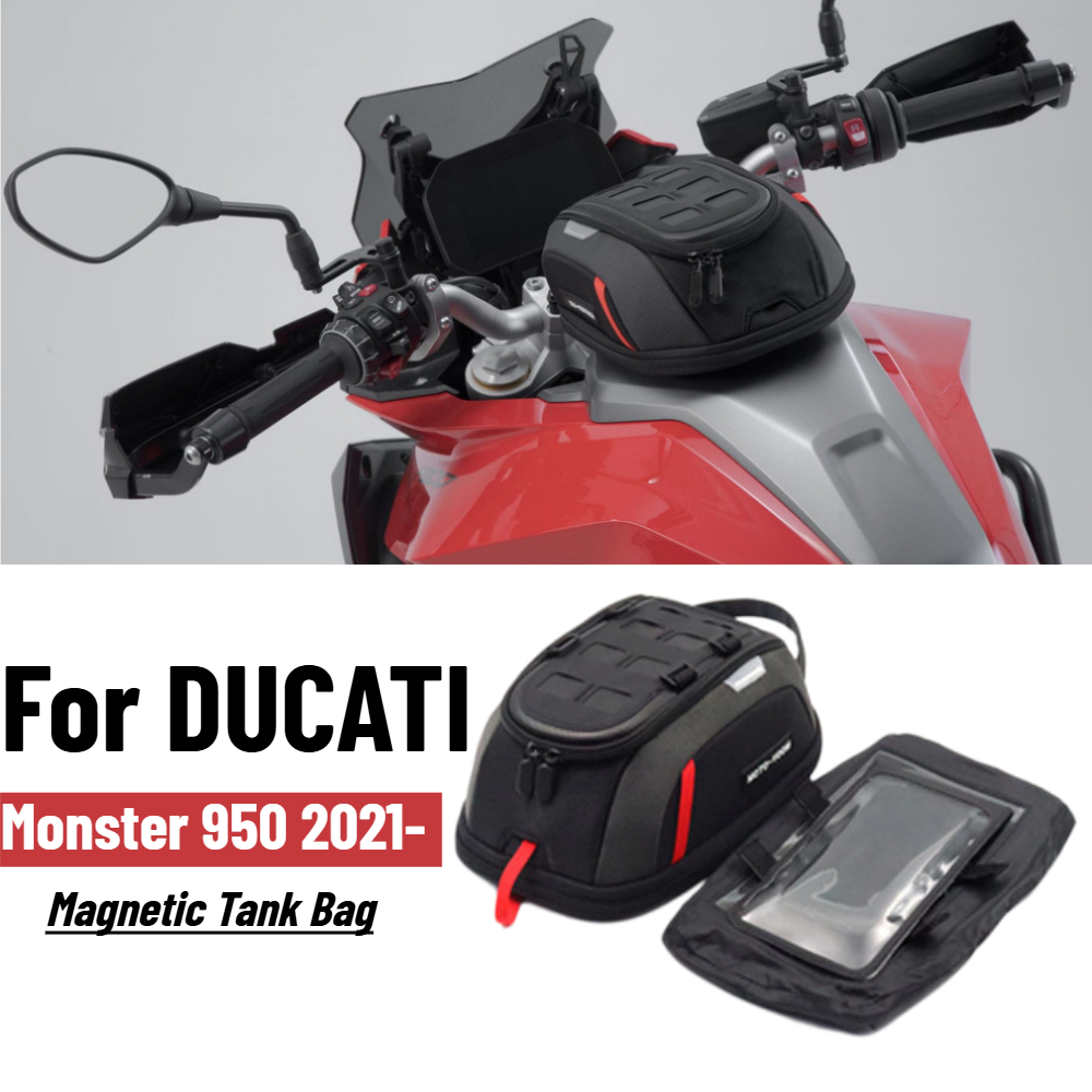 Motorcycle Tank Bag Magnetic Quick Release - Per DUCATI Monster 950 MONSTER950 2021-2026