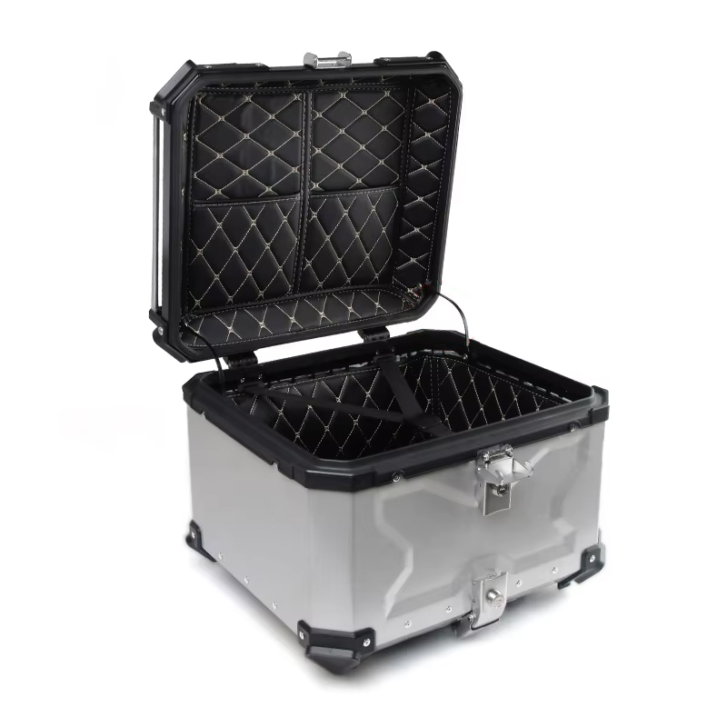 Aluminum Top Case Luggage Box 45L 55L - Scatola per moto in alluminio 45L
