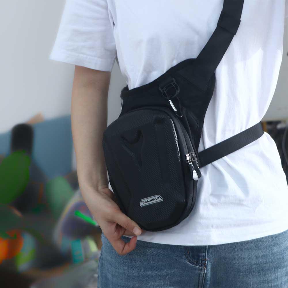 Motorcycle Leg Bag Drop Thigh Pouch - Borsa da Gamba con Cintura, Marsupio,