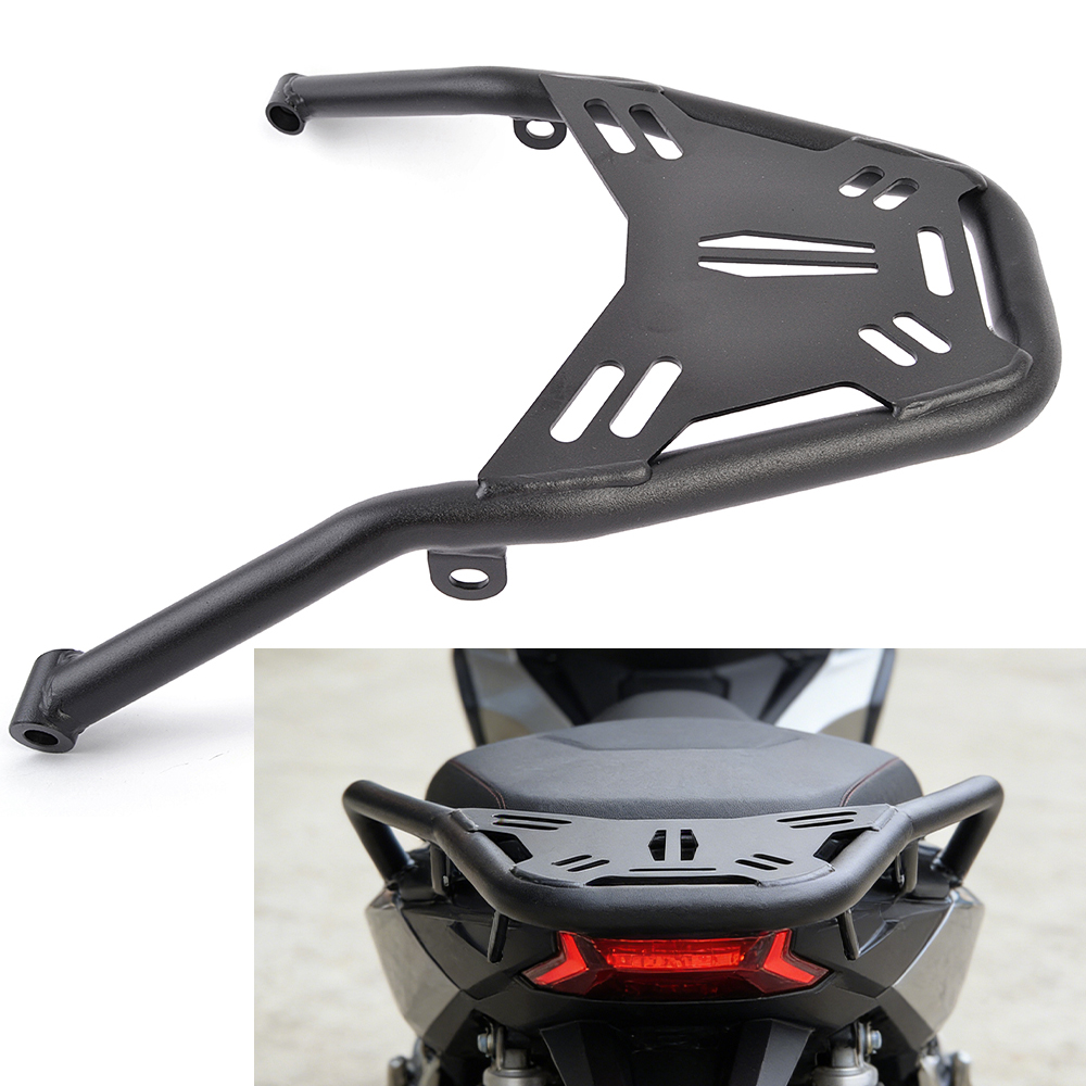 Motorcycle Luggage Rack Rear Carrier Steel - Portapacchi Posteriore Moto ADV 350 Supporto
