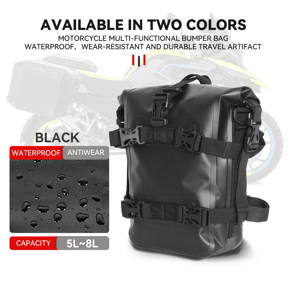 Borsa per barra antiurto per p - Motorcycle Crash Bar Waterproof Dry Bag recensione e prezzo