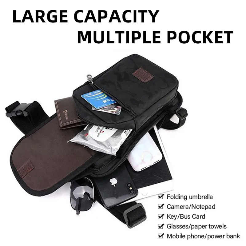 Borsa a tracolla in tela da uo - Motorcycle Leg Bag Drop Thigh Pouch recensione e prezzo