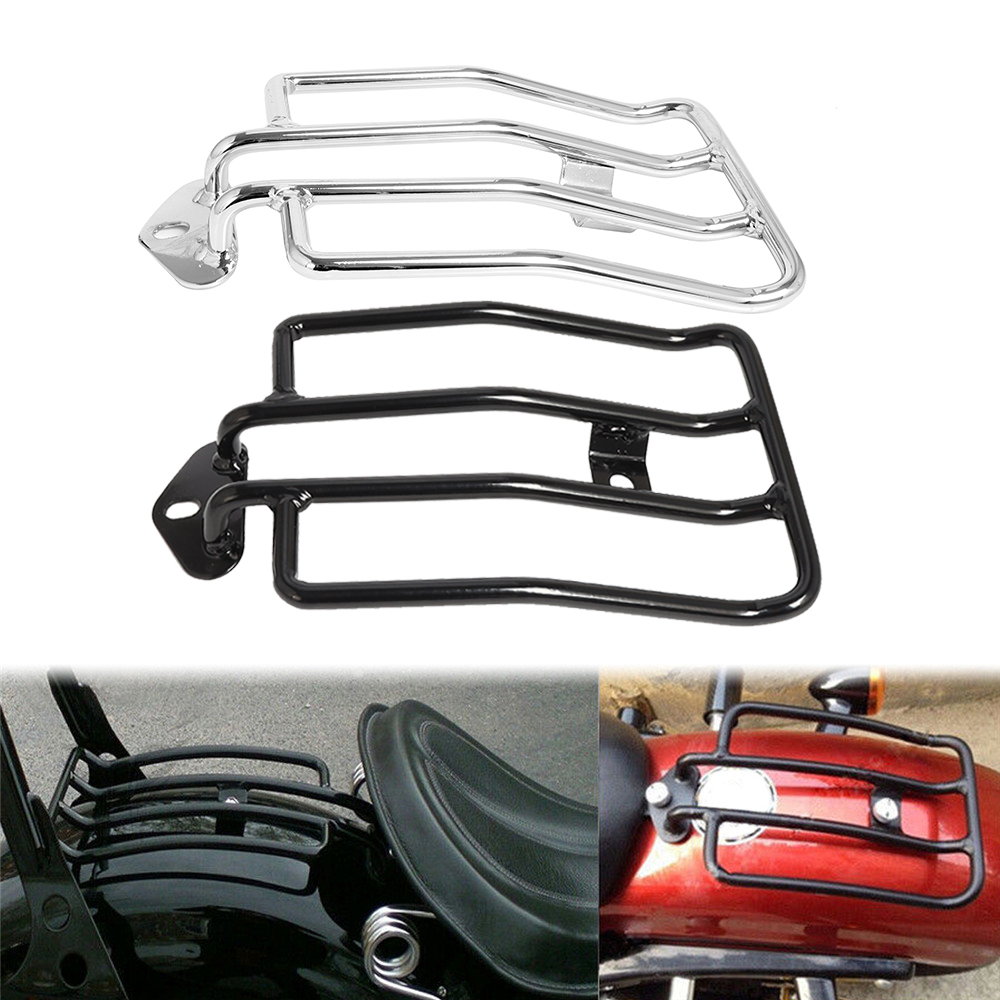 Portapacchi Posteriore Nero/Cr - Motorcycle Luggage Rack Rear Carrier Steel recensione e prezzo