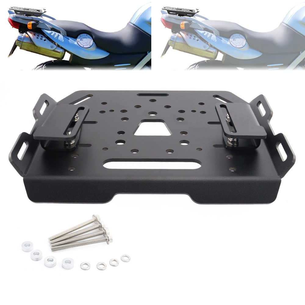 Portapacchi Posteriore Moto pe - Motorcycle Luggage Rack Rear Carrier Steel recensione e prezzo