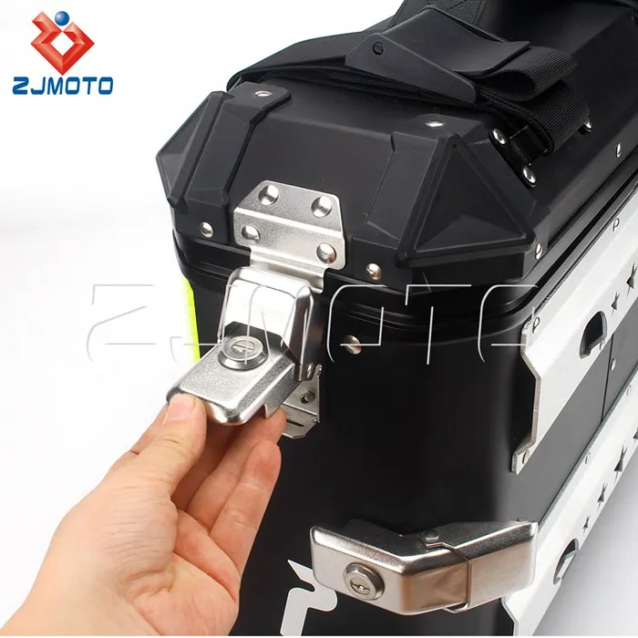 2 Pezzi Bauletti Laterali in A - Motorcycle Saddlebags Hard Luggage Panniers recensione e prezzo