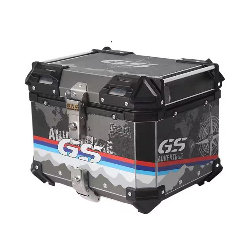 Bauletto Moto Posteriore in Al - Aluminum Top Case Luggage Box 45L 55L recensione e prezzo