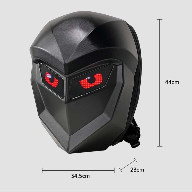Borsa per Moto, Zaino Rigido I - Motorcycle Helmet Backpack Waterproof Led recensione e prezzo