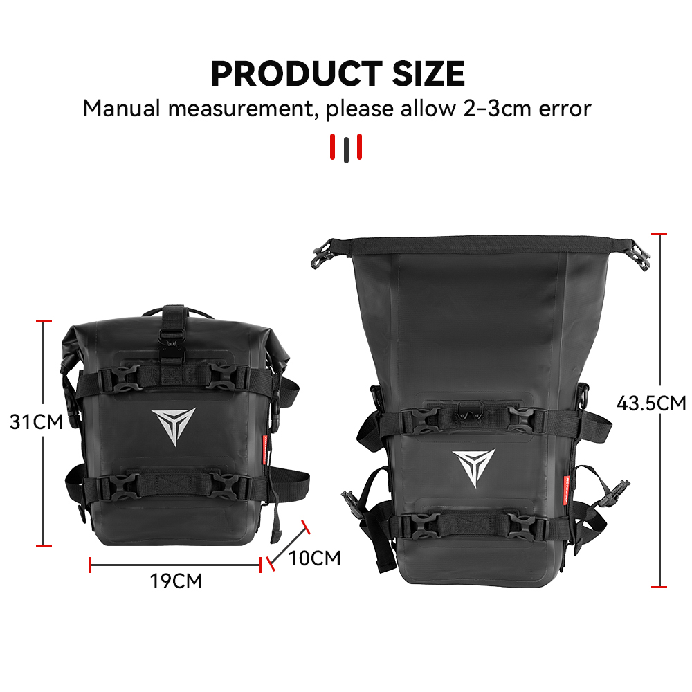 Borsa laterale per serbatoio e - Motorcycle Crash Bar Waterproof Dry Bag recensione e prezzo