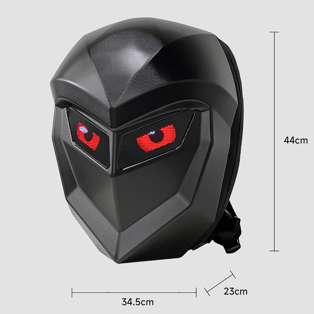 Zaino per Casco Moto con Doppi - Motorcycle Helmet Backpack Waterproof Led recensione e prezzo