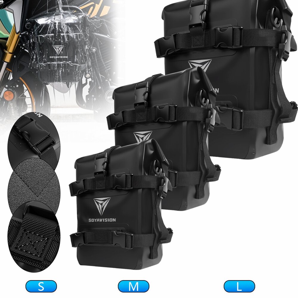 Borsa laterale per serbatoio e - Motorcycle Crash Bar Waterproof Dry Bag recensione e prezzo