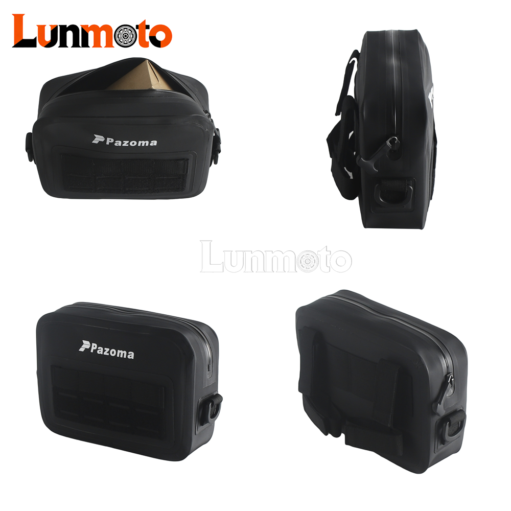 Borse da manubrio anteriori pe - Waterproof Motorcycle Handlebar Bag Pouch recensione e prezzo