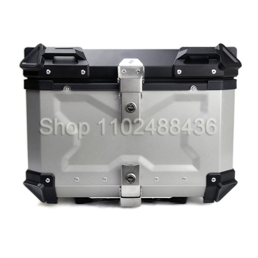 Bauletto posteriore universale - Aluminum Top Case Luggage Box 45L 55L recensione e prezzo