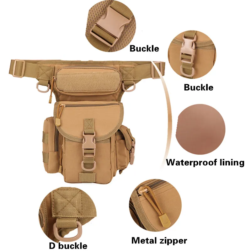 Borsa da gamba outdoor EDC Mol - Motorcycle Leg Bag Drop Thigh Pouch recensione e prezzo