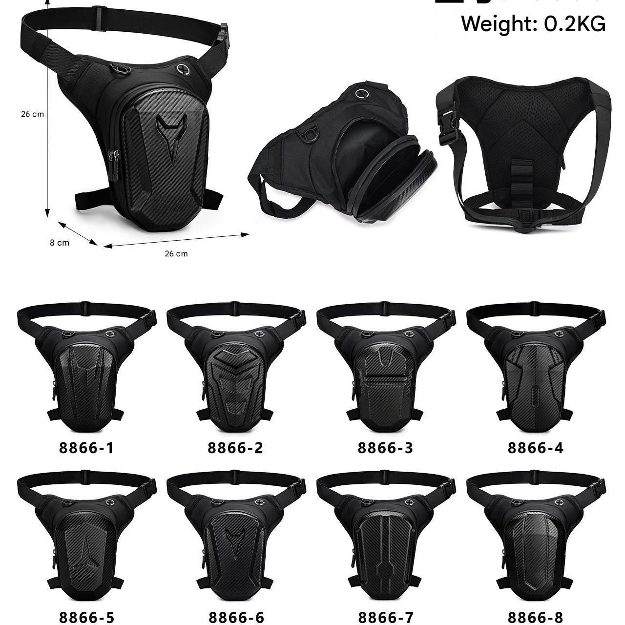 Borsa da gamba impermeabile pe - Motorcycle Leg Bag Drop Thigh Pouch recensione e prezzo