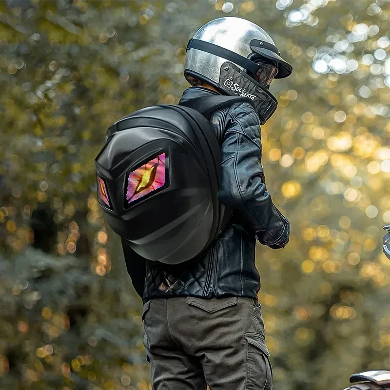 Zaino per Moto LoyLED, Borsa p - Motorcycle Helmet Backpack Waterproof Led recensione e prezzo
