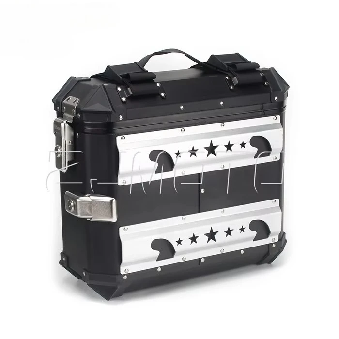 2 pz. Borse laterali in allumi - Motorcycle Saddlebags Hard Luggage Panniers recensione e prezzo