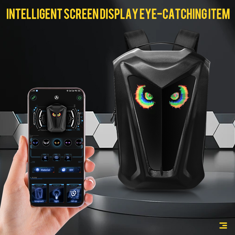 Zaini con schermo a LED zaino  - Motorcycle Helmet Backpack Waterproof Led recensione e prezzo