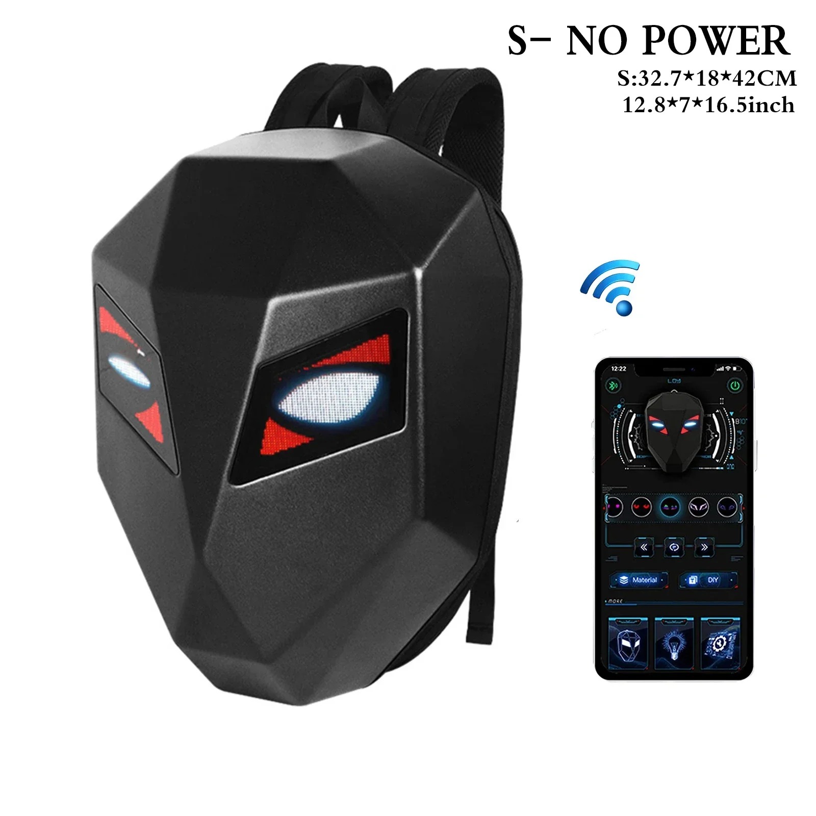 Zaino da ciclismo Knight con c - Motorcycle Helmet Backpack Waterproof Led recensione e prezzo