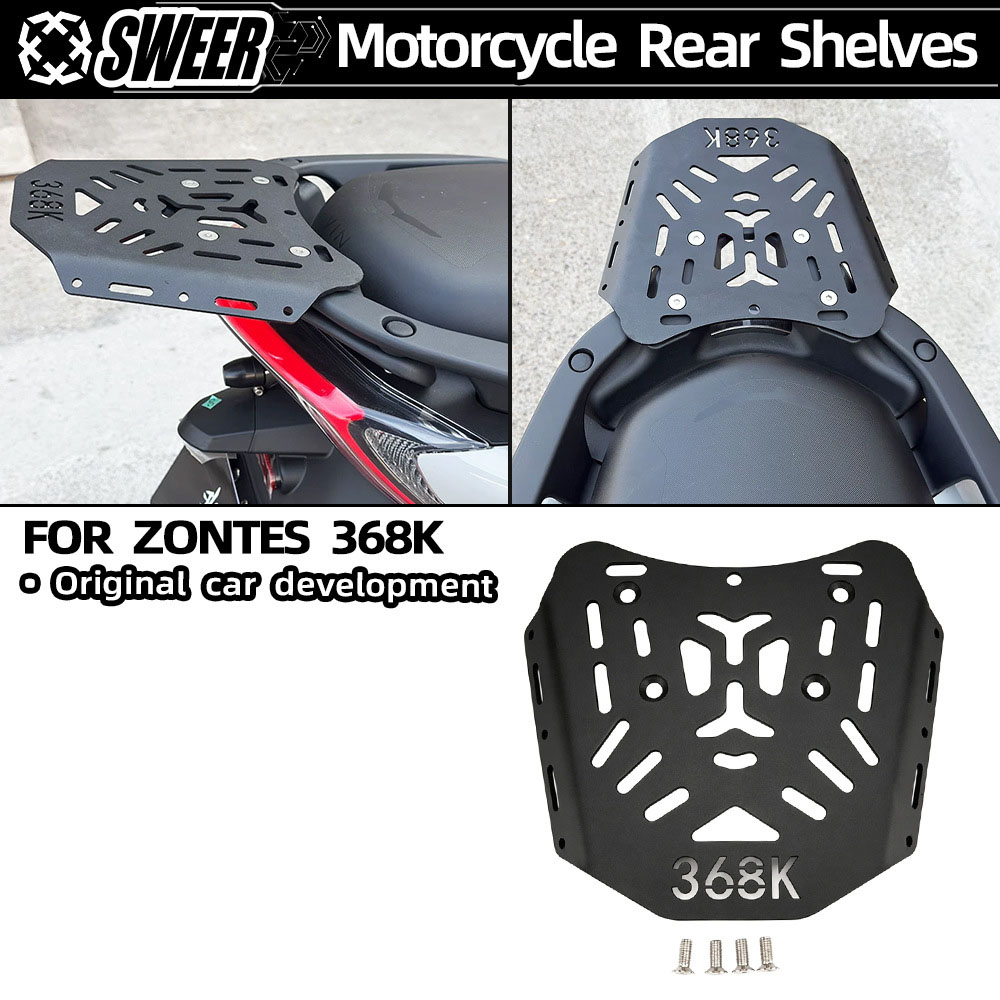 Nuovo prodotto per ZONTES 368K - Motorcycle Luggage Rack Rear Carrier Steel recensione e prezzo