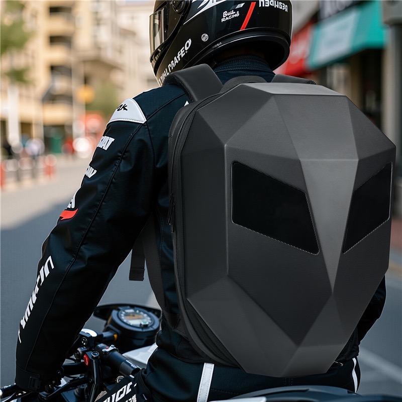 Zaino da moto a LED con motivo - Motorcycle Helmet Backpack Waterproof Led recensione e prezzo