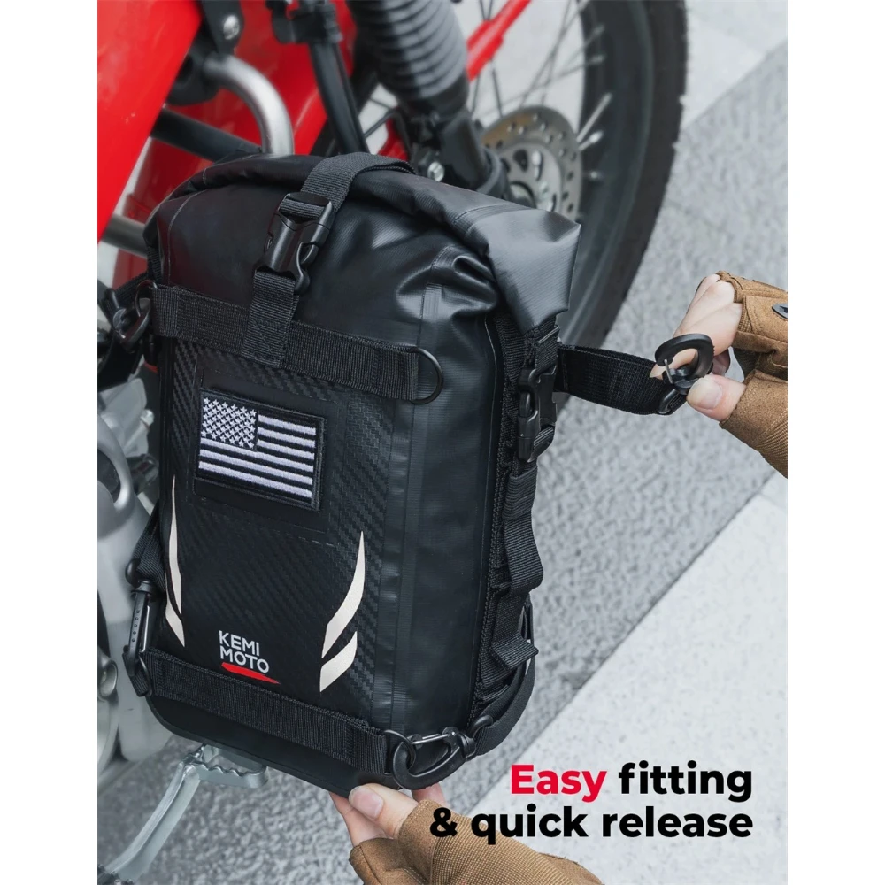 Borsa laterale impermeabile pe - Motorcycle Crash Bar Waterproof Dry Bag recensione e prezzo