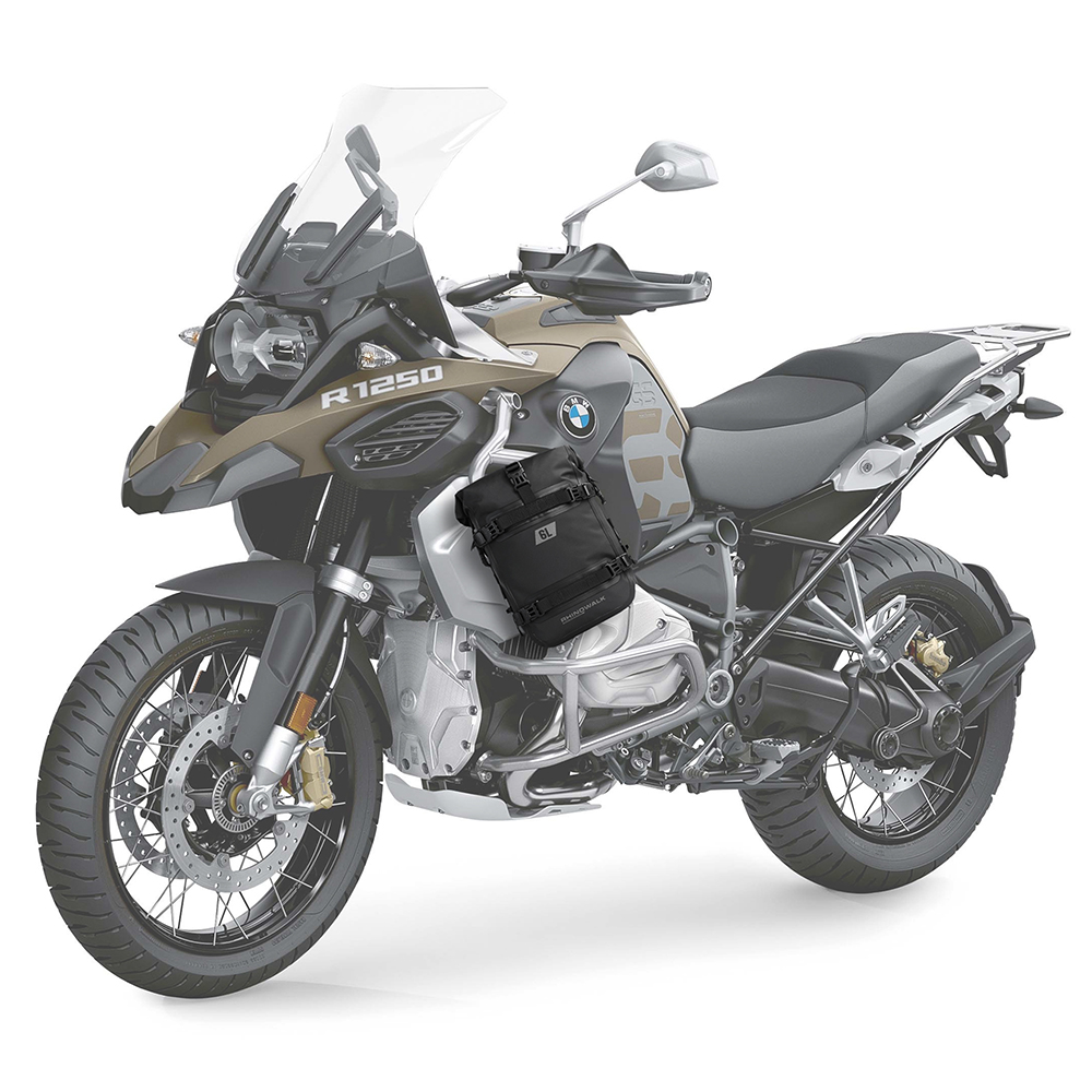 Borsa Impermeabile Rhinowalk p - Motorcycle Crash Bar Waterproof Dry Bag recensione e prezzo