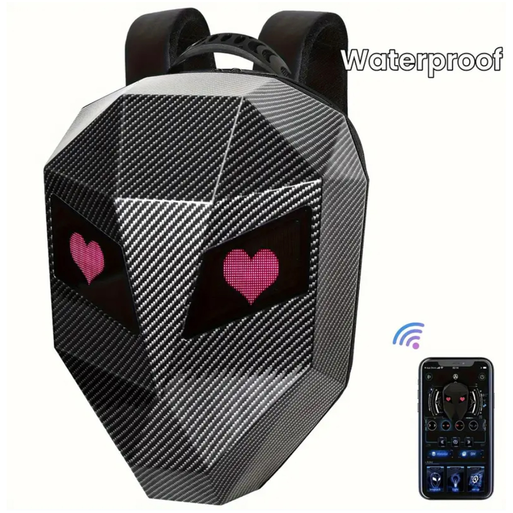 Zaino LED per uomo Zaino per c - Motorcycle Helmet Backpack Waterproof Led recensione e prezzo