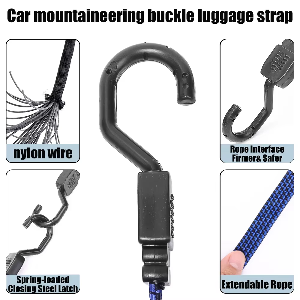 Cinghia Elastica per Moto con  - Cargo Net Bungee Cord Motorcycle Helmet recensione e prezzo