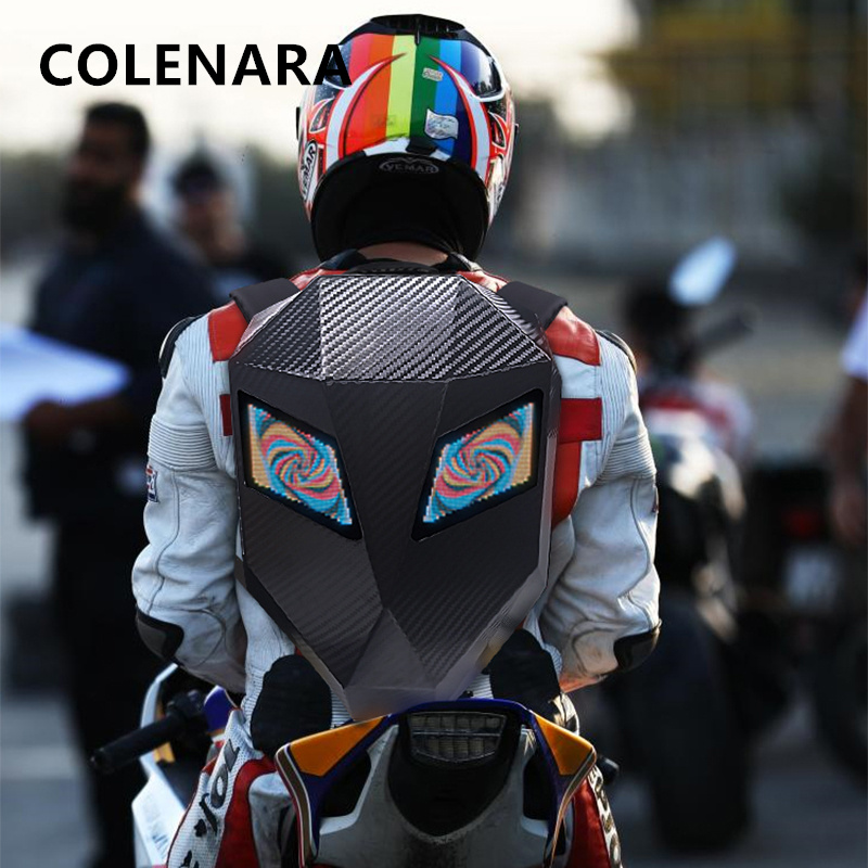 COLENARA Zaino impermeabile AB - Motorcycle Helmet Backpack Waterproof Led recensione e prezzo