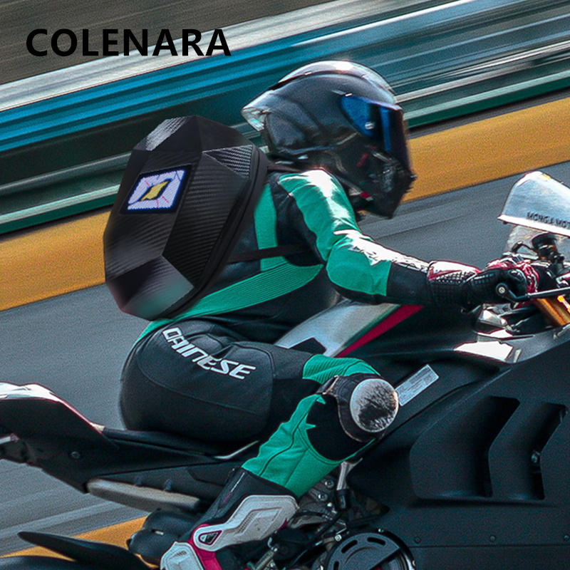 COLENARA Zaino impermeabile AB - Motorcycle Helmet Backpack Waterproof Led recensione e prezzo