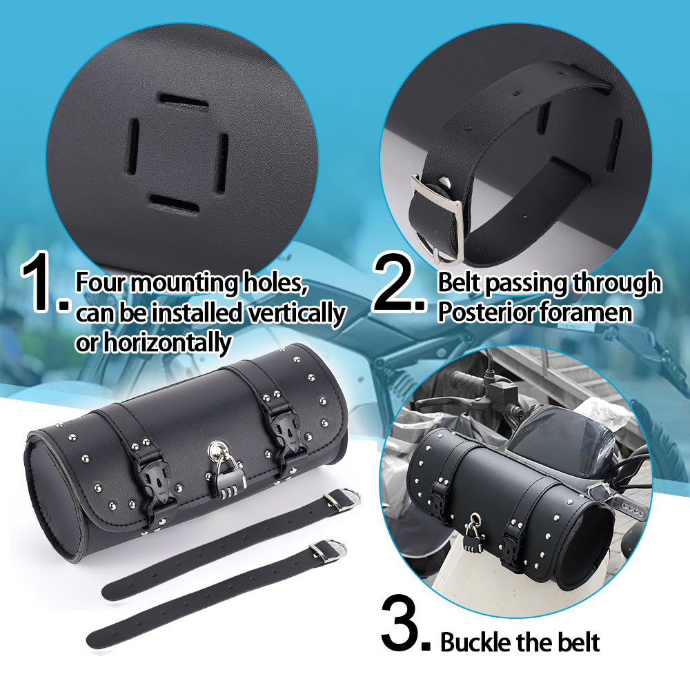 Borsa portaoggetti per bagagli - Waterproof Motorcycle Handlebar Bag Pouch recensione e prezzo