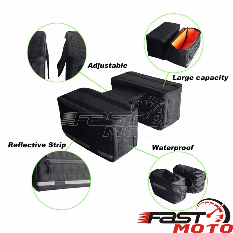 Borsa da viaggio per moto Bors - Waterproof Motorcycle Handlebar Bag Pouch recensione e prezzo