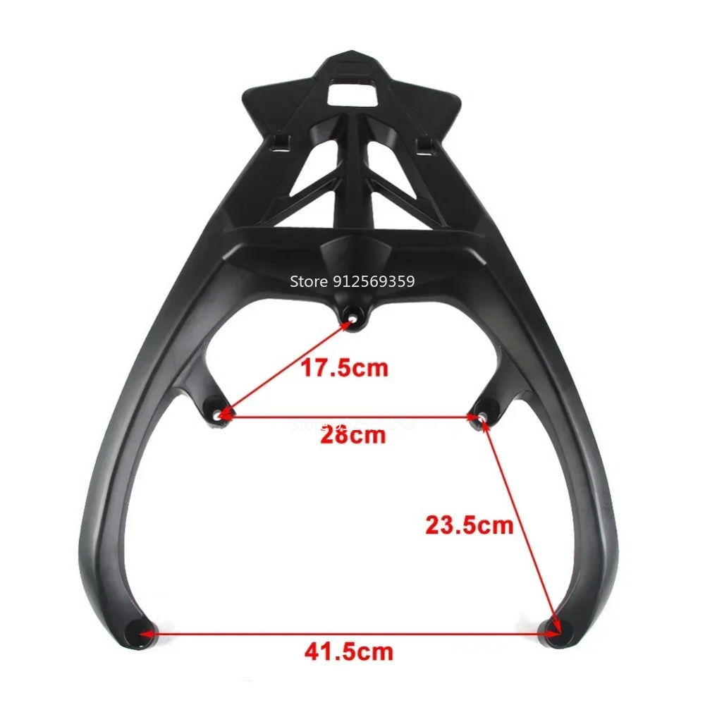 Portapacchi Posteriore in Acci - Motorcycle Luggage Rack Rear Carrier Steel recensione e prezzo