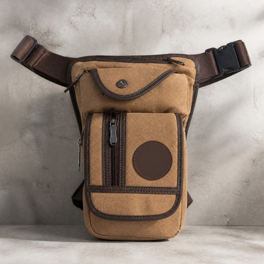 Borsa da uomo in tela, da port - Motorcycle Leg Bag Drop Thigh Pouch recensione e prezzo