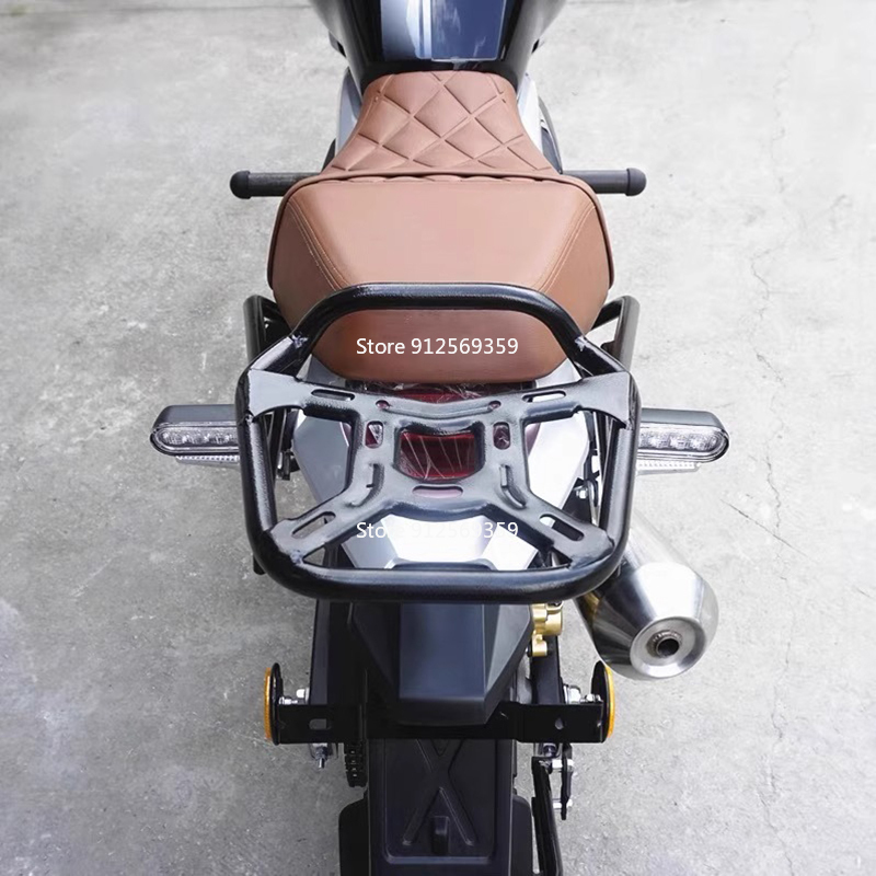 Portapacchi Posteriore Moto pe - Motorcycle Luggage Rack Rear Carrier Steel recensione e prezzo