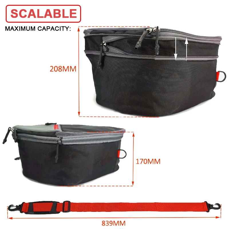 Nuovo Per Yamaha Tracer 9/900  - Motorcycle Saddlebag Liner Inner Bags recensione e prezzo